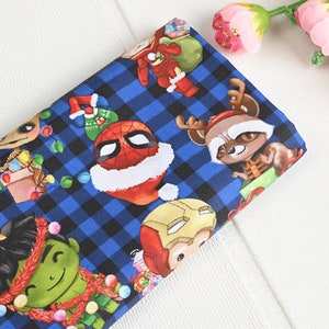 The Avengers Fabric Superhero Fabric Cartoon Anime Cotton Fabric By The Half Yard