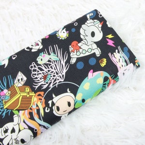 Tokidoki Fabric Unicorn Fabric Japanese Anime Fabric Anime Cotton Fabric By The Half Yard