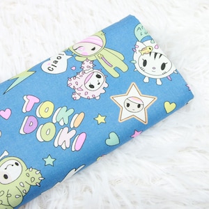 Tokidoki Fabric Unicorn Fabric Japanese Anime Fabric Anime Cotton Fabric By The Half Yard