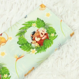 Lion King Fabric Lion Simba Mufasa Fabric Cartoon Anime Cotton Fabric By The Half Yard