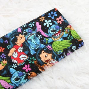 Lilo and Stitch Stoff Blauer Koala-Stoff Anime Baumwollstoff Halbe Meter