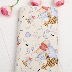 Disney Tigger & Pooh Fabric Pooh Bear Friends Fabric Cartoon Cotton Fabric By The Half Yard