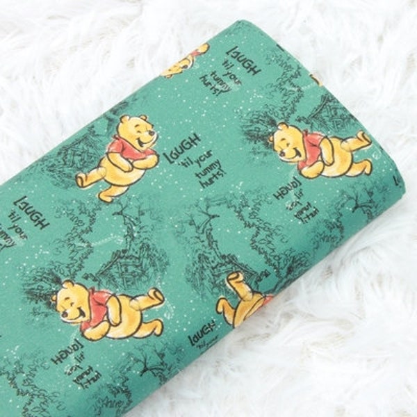 Winnie the Pooh Fabric Disney Pooh And friends Fabric Anime Cotton Fabric By The Half Yard