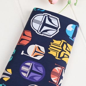 Tkanina Star Wars Tkanina Mandalorian Tkanina bawełniana z kreskówek na pół jarda