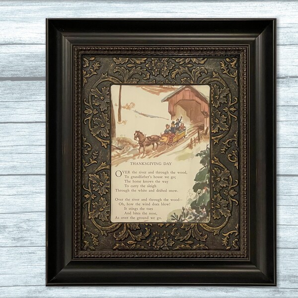 Over The River And Through The Woods Etsy