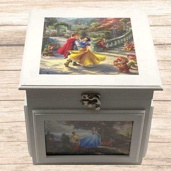 Storage Box featuring Disney illustrations from Thomas Kinkade