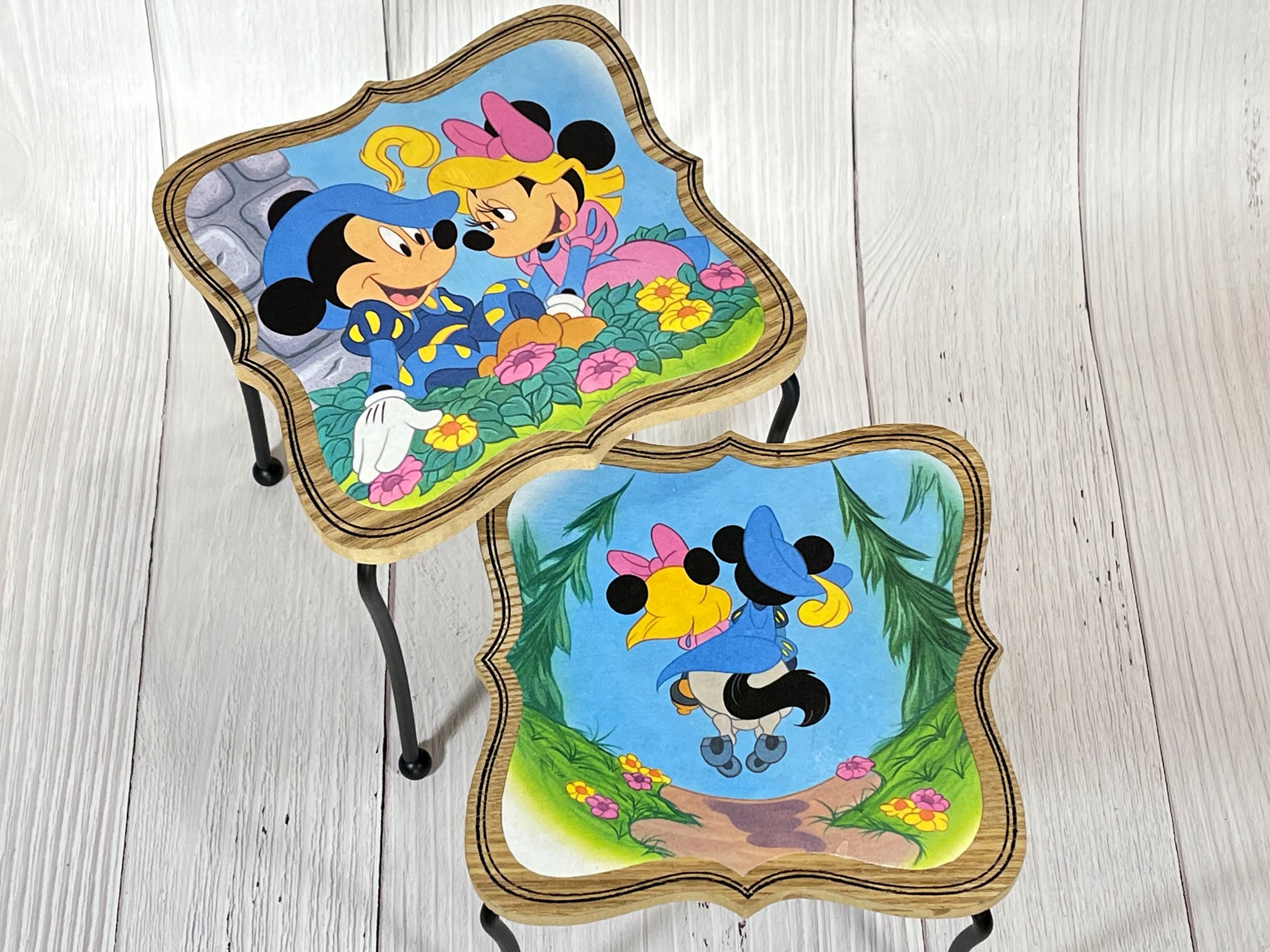 Disney's Fairy Tale Theater Rapunzel Little Golden Book Risers Set of 2 ...