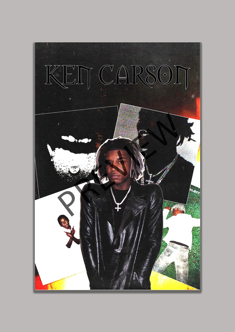 Ken Carson OPIUM Album Cover Digital Poster *5 SIZES INCLUDED* - Etsy