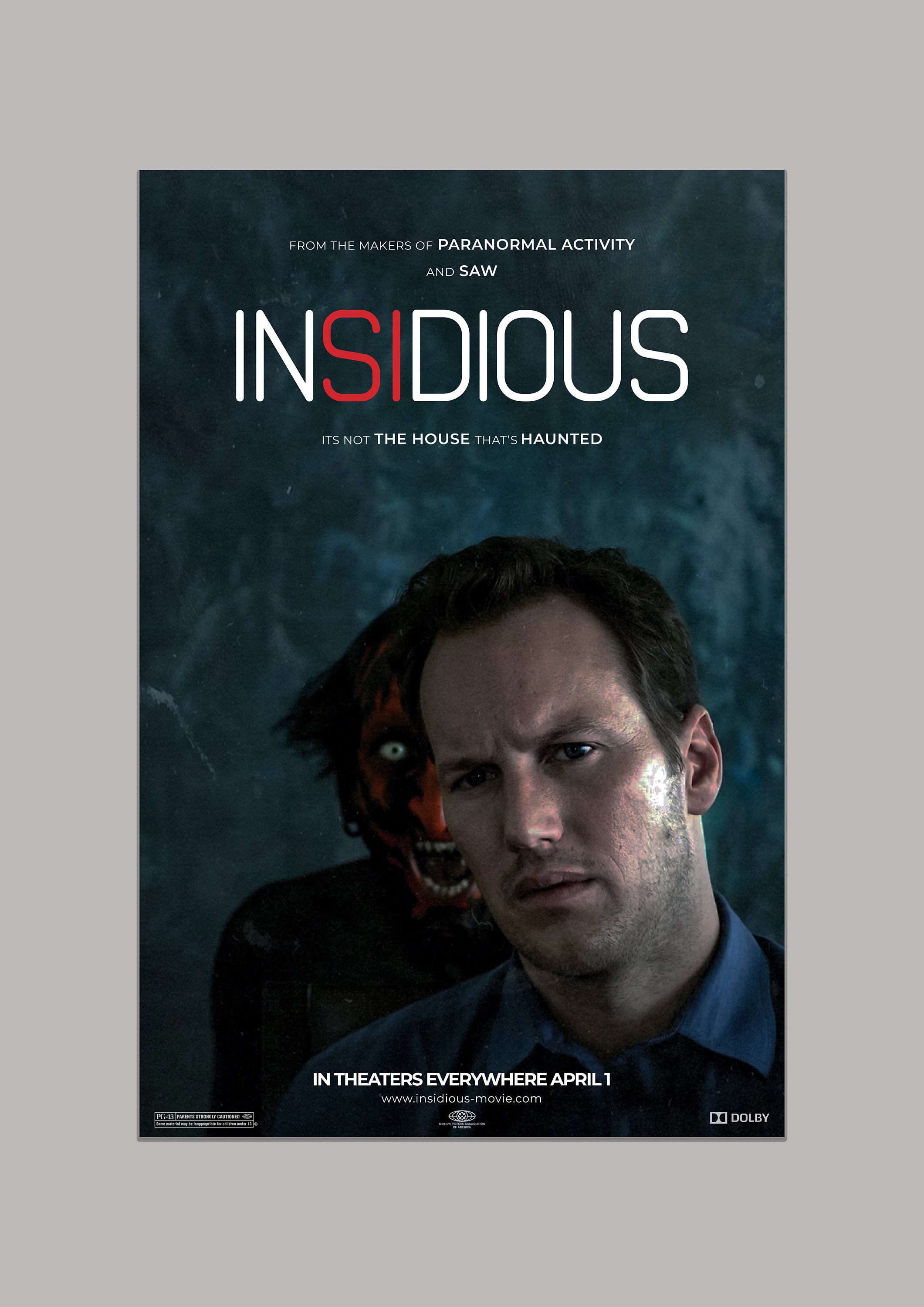 INSIDIOUS Digital Horror Movie Poster 4 SIZES - Etsy
