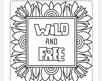 INSPIRATIONAL COLORING PAGES