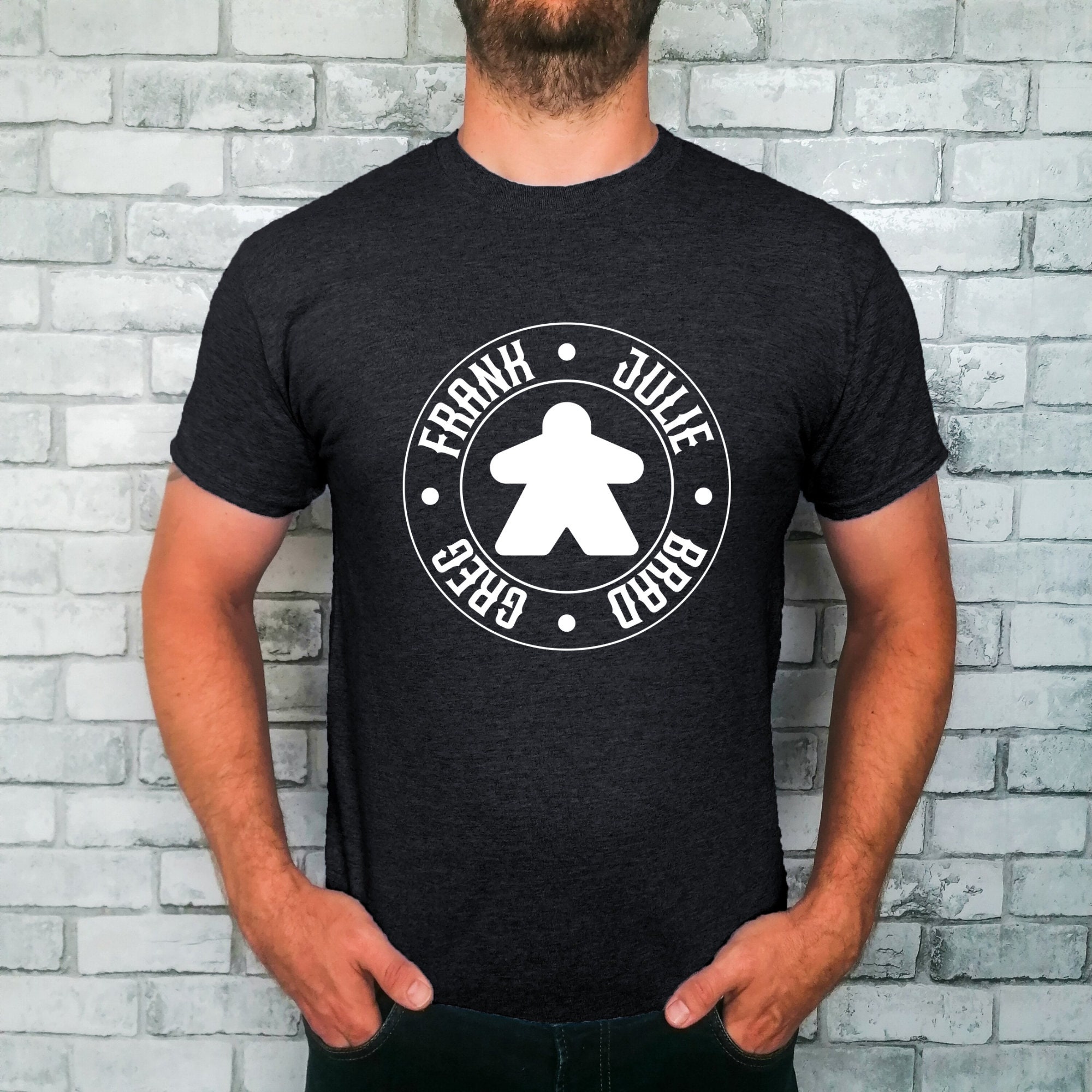 Meeple League Gaming Board Game T-Shirt - Meeple Shirts