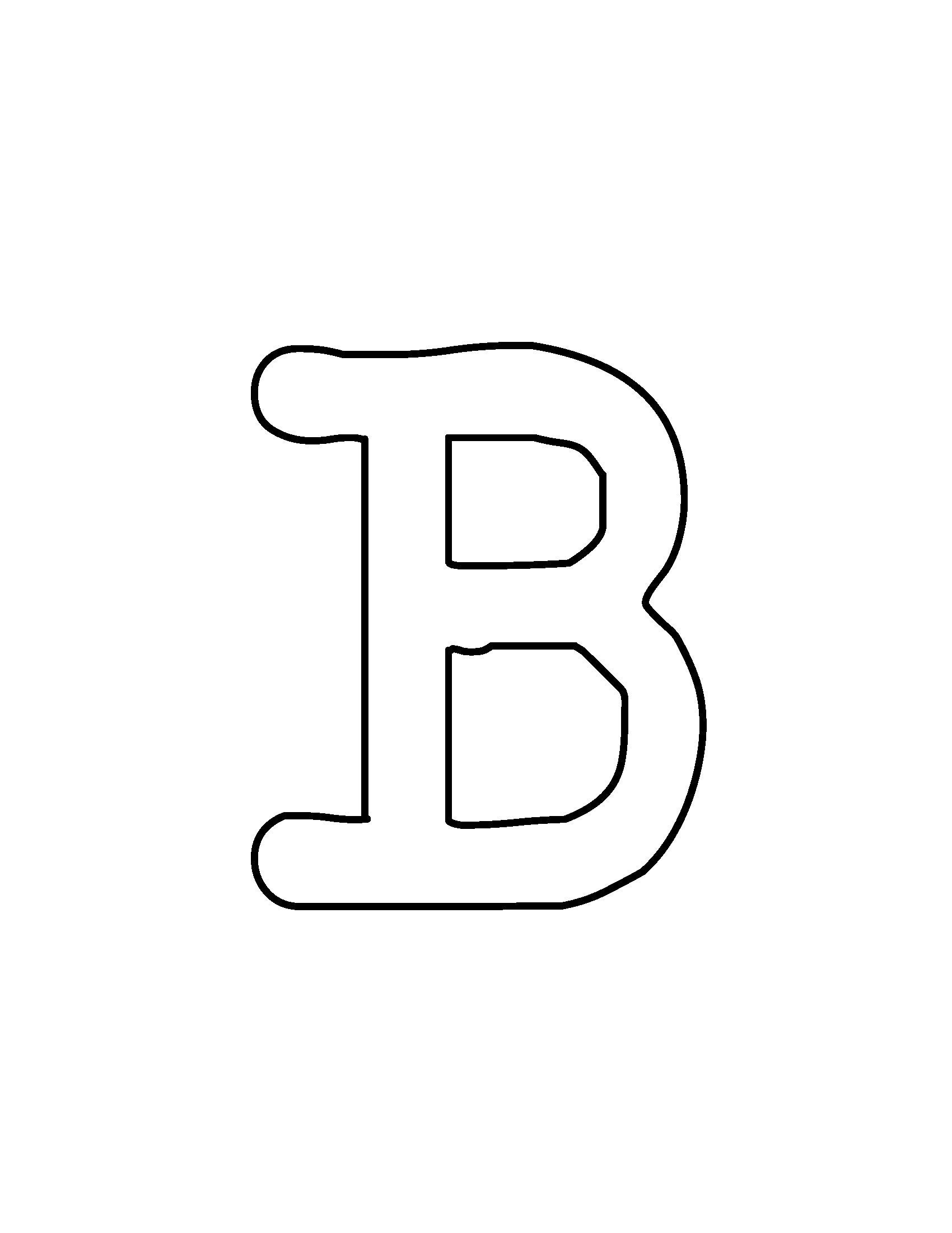 Printable Letters, Printable Alphabets, Uppercase Letters ABC PDF 38 ...
