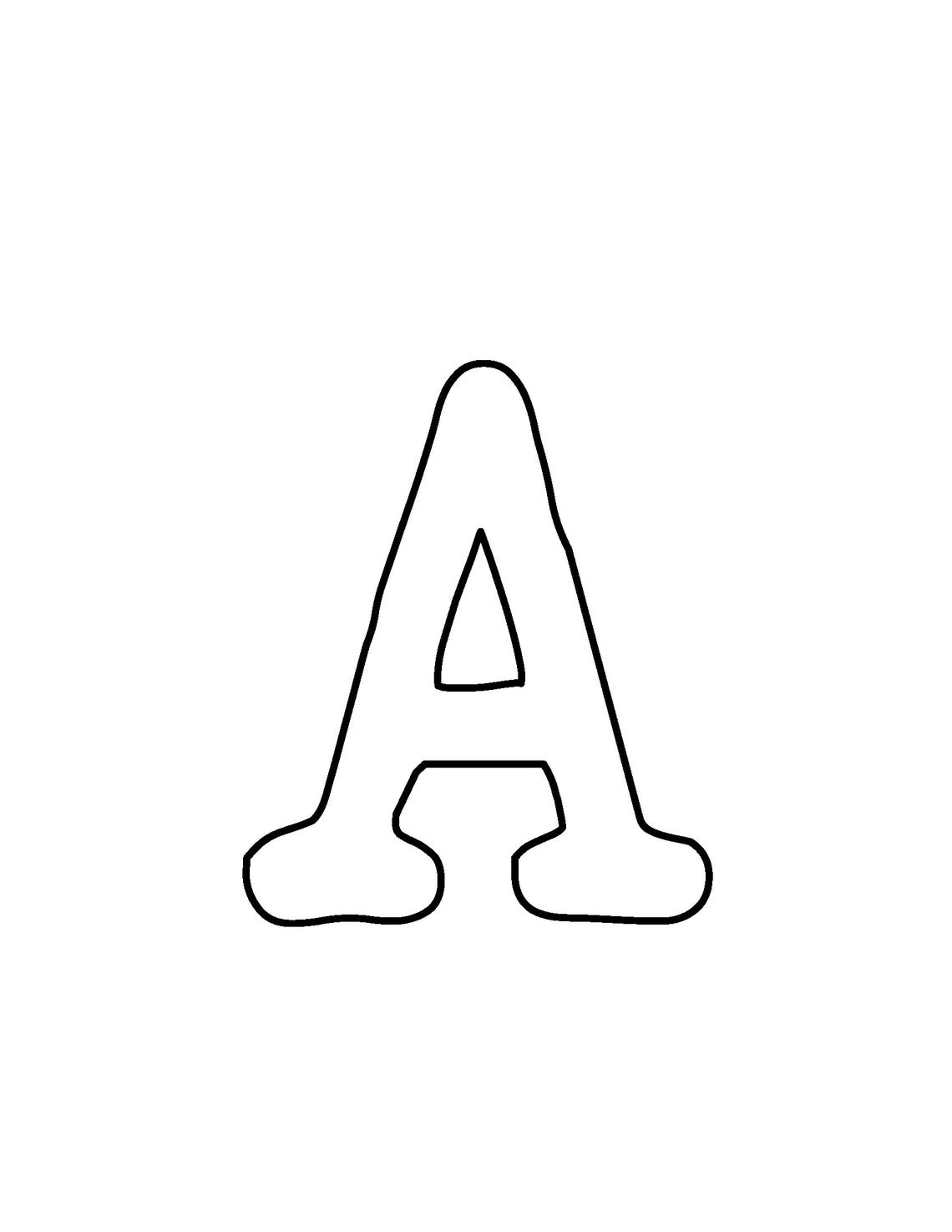 Printable Letters, Printable Alphabets, Uppercase Letters ABC PDF 38 ...