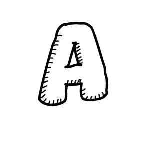 ABC Wielkie litery PDF 27 stron z każdą literą i jedna ze wszystkimi literami