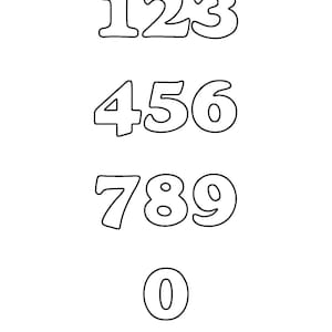 Printable Alphabets Printable Letters, Numbers Uppercase Letters ABC 123 PDF With Each Letter ...
