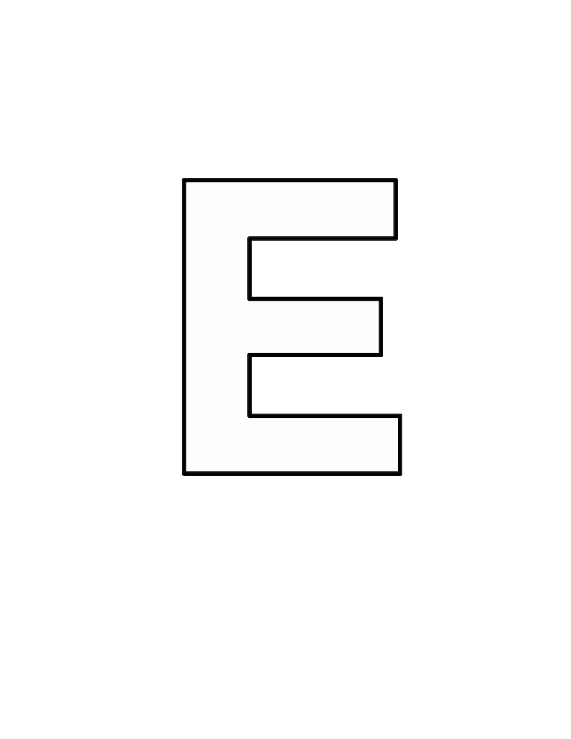 Printable Alphabet Cards. Simple Letter Flash Cards. ABC Minimalist ...