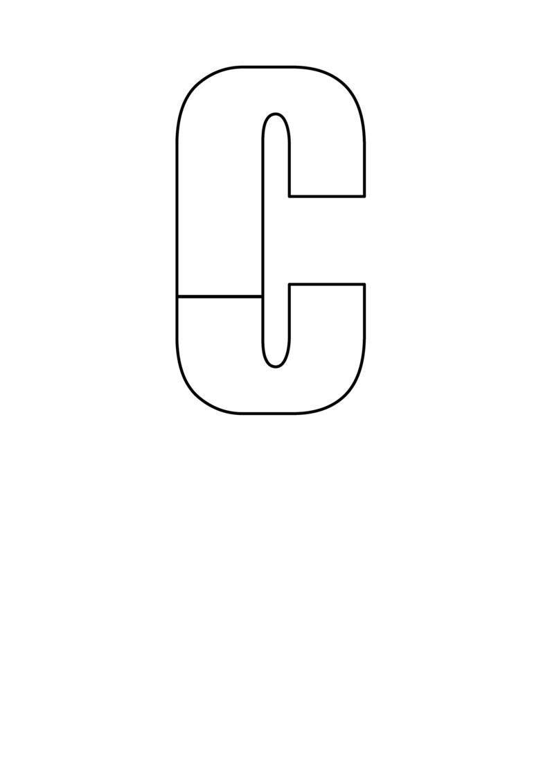 Printable Letters, Printable Alphabets, Uppercase Letters ABC Lower ...