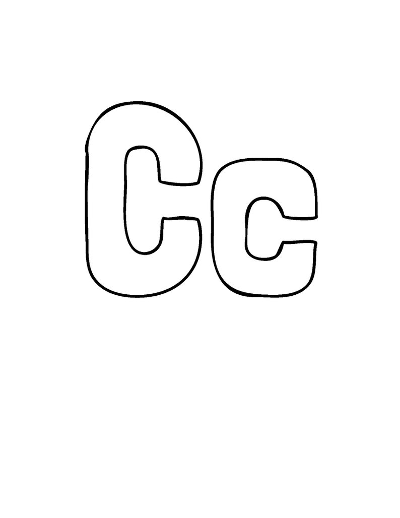 Printable Alphabet. Printable Uppercase & Lowercase Letters and Number