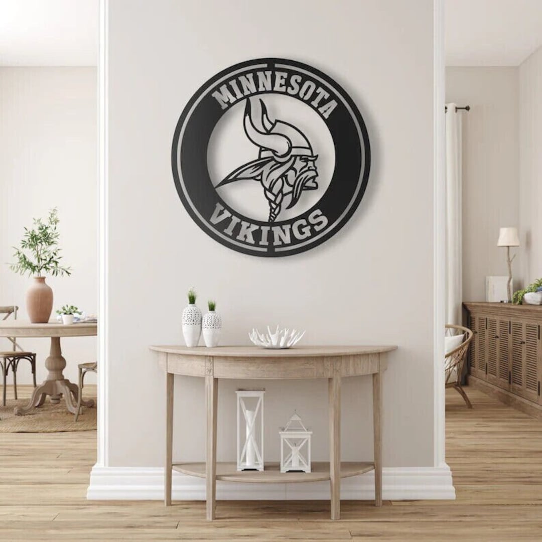 Minnesota Vikings Wall Decor / Wooden Decoration / Wall Hanging
