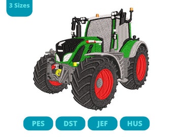 Fendt tractor embroidery design