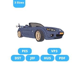 Car embroidery design