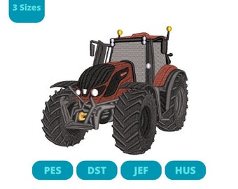 Fendt tractor embroidery design