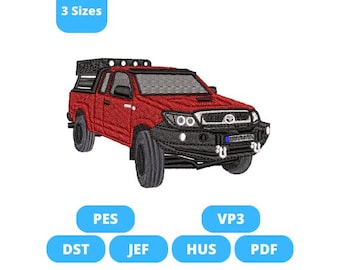 Car embroidery design