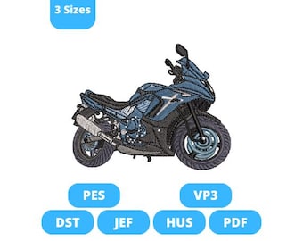 Motor embroidery design
