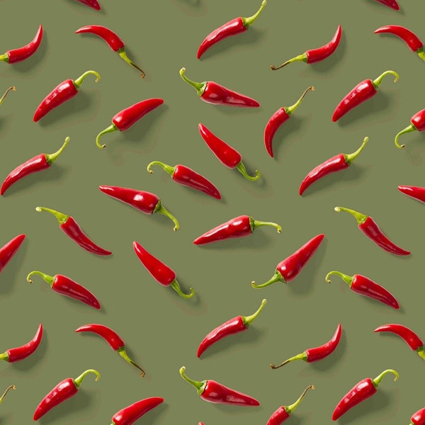 CANVAS DIGITAL PEPPERS Chilli Ab 0,25 cm