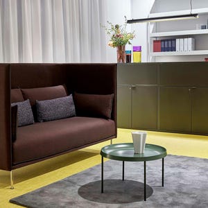 Charcoal Grey Wool Rug: Hand-Tufted Minimalist Modern Carpet