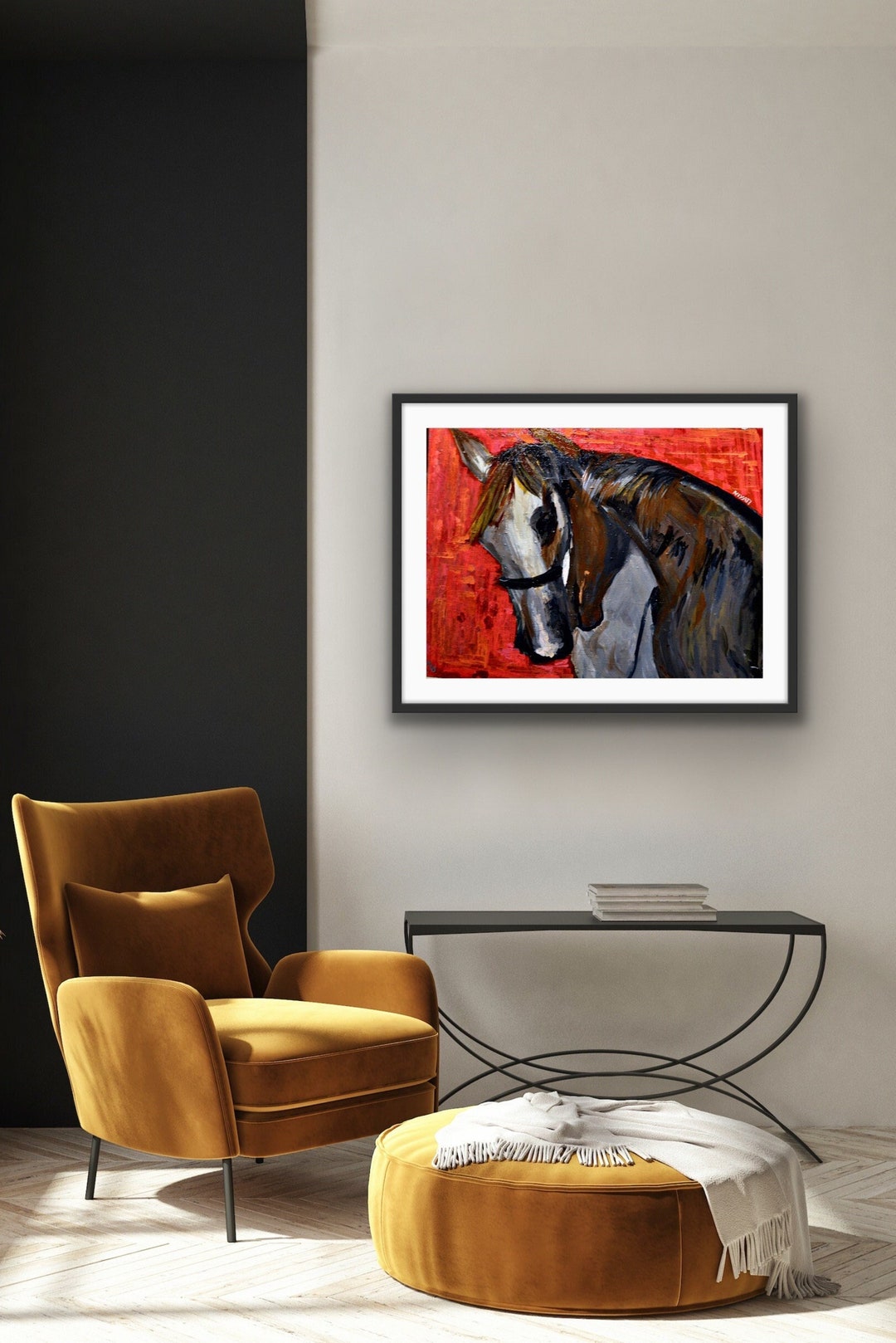 Original Canvas Acrylic Painting on Canvas Board Unframed Etsy