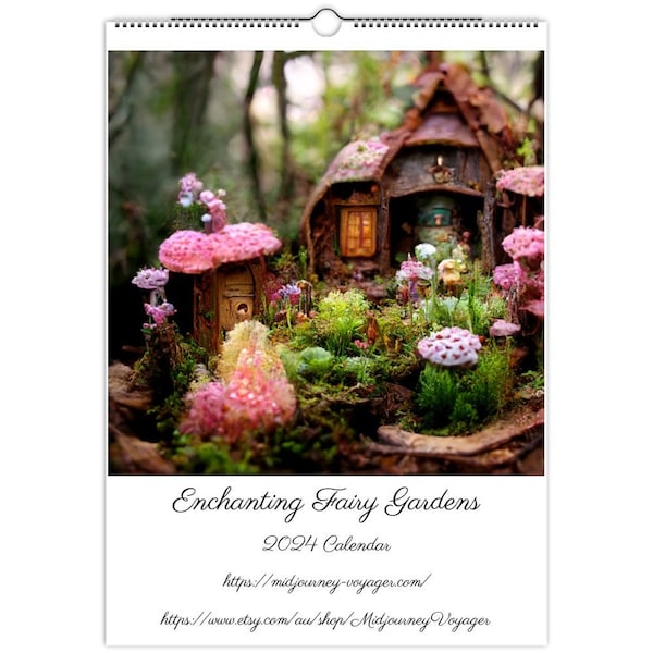 2024 Fairy Calendar Etsy