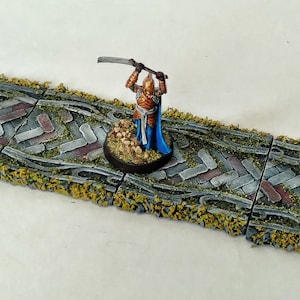 Elven Roads, Fences & Bridges | Elven Kingdom | 3D Printing | DND | Tabletop Wargames