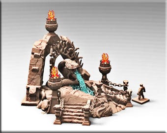 Dark Alter(s) | Blackwood Village | 3D Printing | Tabletop Building/Terrain | D&D | Pathfinder | Tabletop Skirmish Wargame | Roleplay Game