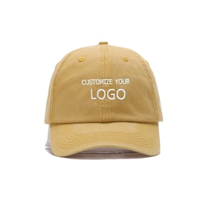 Personalisierter Hut, Individuell gestickter Hut, Besticktes Cap-Logo, Personalisiertes Geschenk, Bestickter Logo-Hut, Bestickter Cap mit Namen und Logo