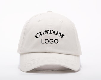 Gorra de béisbol de algodón bordada personalizada, regalo para el día del partido