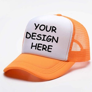 Customizable Trucker Hat: Personalized Party Hats, Team Crew Cap