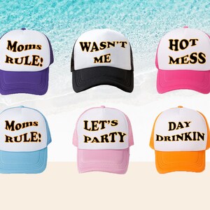Custom Trucker Hat: Personalized Snapback, Bachelorette Party