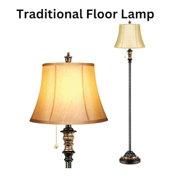 Rustic Floor Lamp Etsy