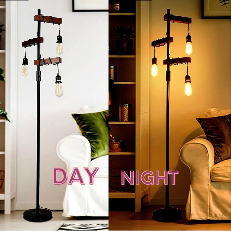 Handmade Floor Lamp Rustic Floor Lamp Unique Floor Lamp Classic for