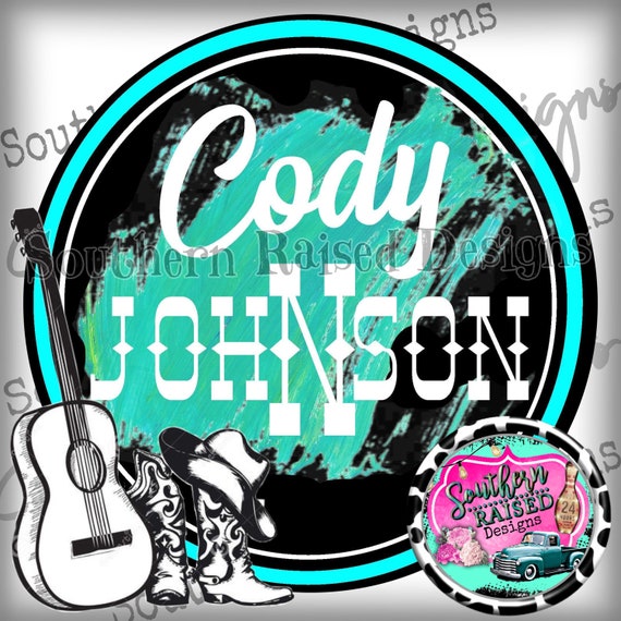 Cody Johnson PNG Sublimation Print Digital Download Etsy