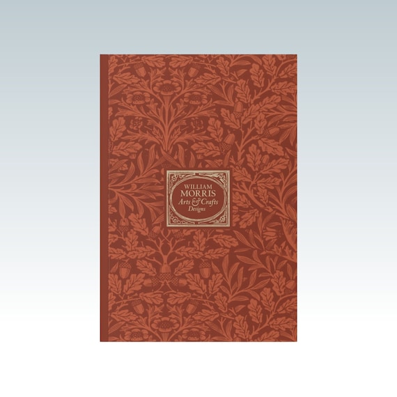 William Morris Oak Leaves Writing Notebook