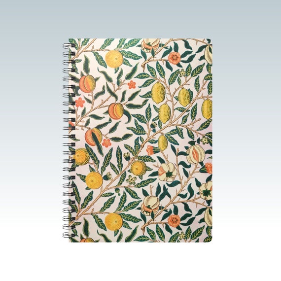 Spiral Notebook by William Morris: Fruit