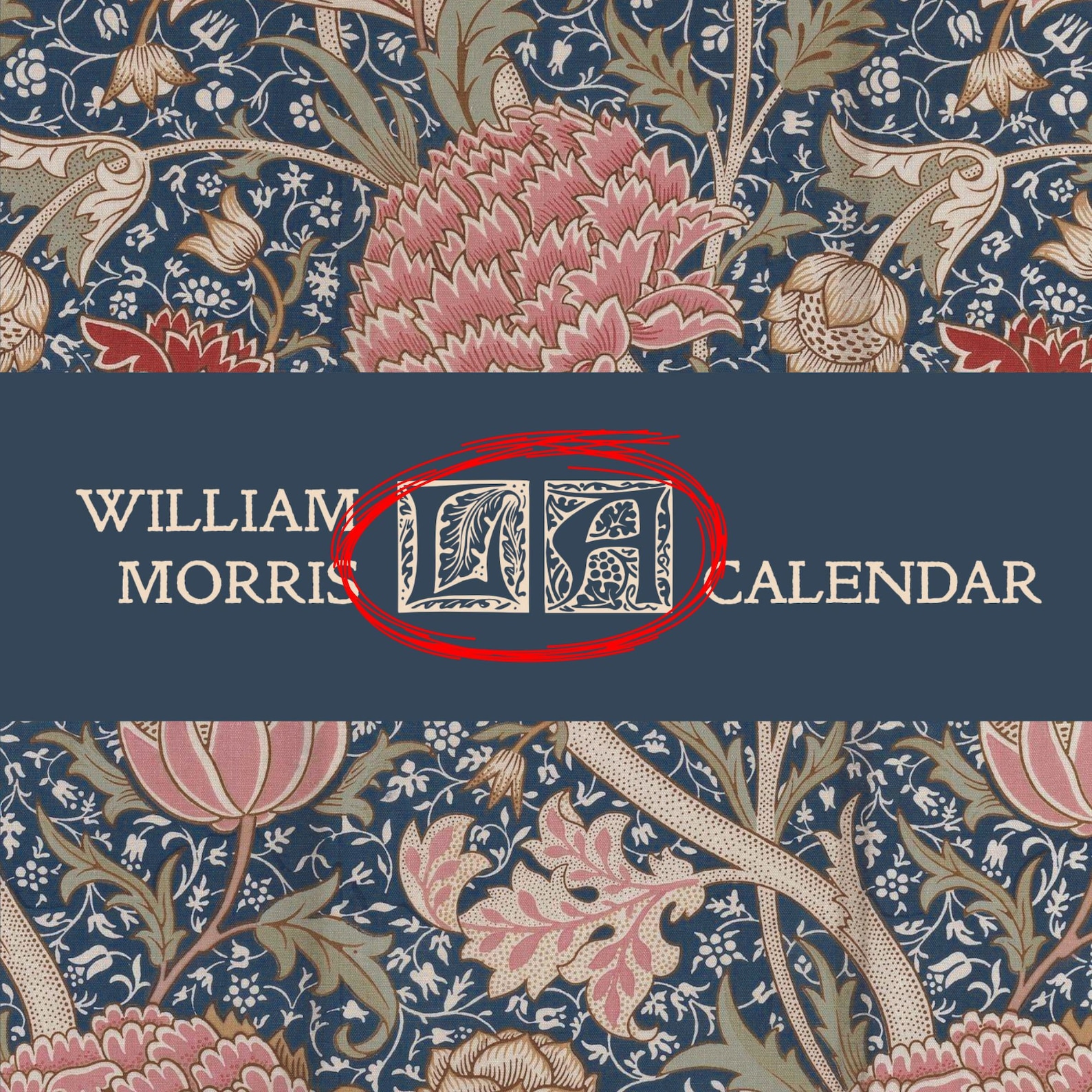 William Morris Cray a Perpetual Calendar as Your Very Own Etsy