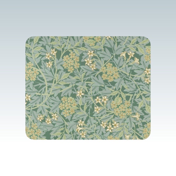 William Morris - Green Jasmine Mouse Pad