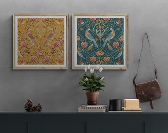 William Morris: Seasons | Bring Cottagecore Decor Elegance to your home as gifts for her, mom, girlfriends, and best friends