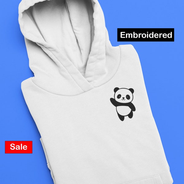 Dopamine Panda Print Hoodie