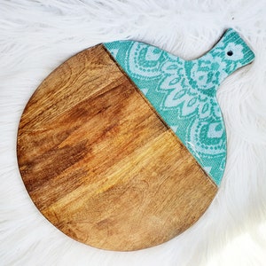 Lace Inspired Paddle Serving Board