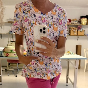 Oster Bluey Peeling Top- Rosa