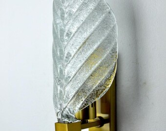 Carl Fagerlund Sconce, Murano Crystal, Austria, 1970s